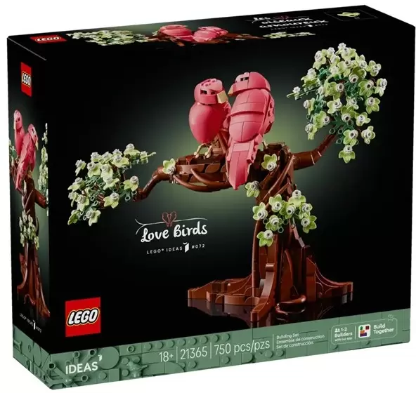 Lego Ideas 21365 Love Birds: влюбленные птицы