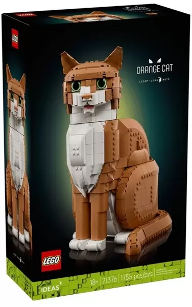 Lego Ideas 21376 Рыжий кот