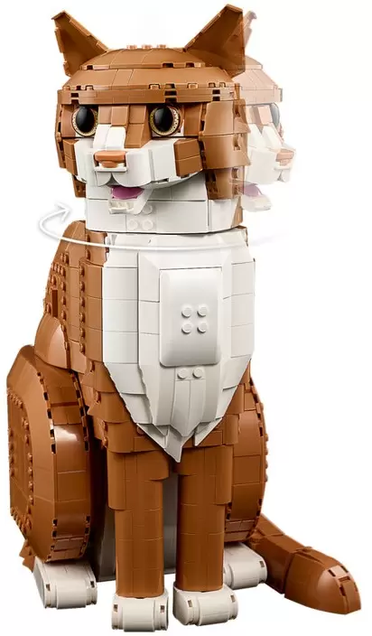Конструктор Lego Ideas 21376 Рыжий кот фото