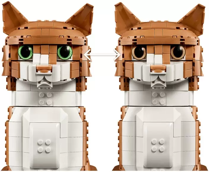 Конструктор Lego Ideas 21376 Рыжий кот фото