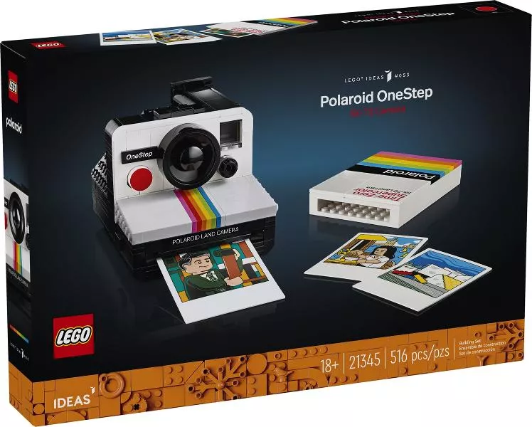 Lego Ideas Камера Polaroid OneStep SX-70 / 21345