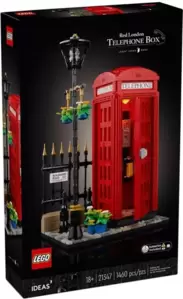 Конструктор LEGO Ideas Красная лондонская телефонная будка / 21347 фото