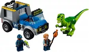 Конструктор Lego Juniors 10757 Грузовик спасателей для перевозки раптора фото