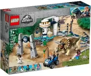 Конструктор Lego Jurassic World 75937 Нападение трицератопса фото