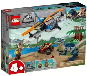 Конструктор LEGO Jurassic World 75942 Велоцираптор: спасение на биплане фото