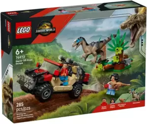 Конструктор Lego Jurassic World 76972 Побег Раптора по бездорожью фото