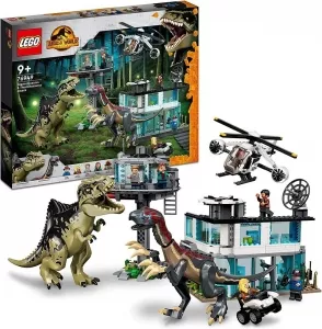 Конструктор Lego Jurassic World Атака гиганотозавра и теризинозавра / 76949 фото