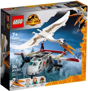 Конструктор Lego Jurassic World Кетцалькоатль: нападение на самолет / 76947 фото