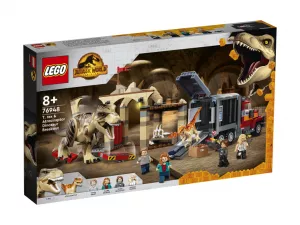 Конструктор Lego Jurassic World Побег атроцираптора и тираннозавра 76948 фото