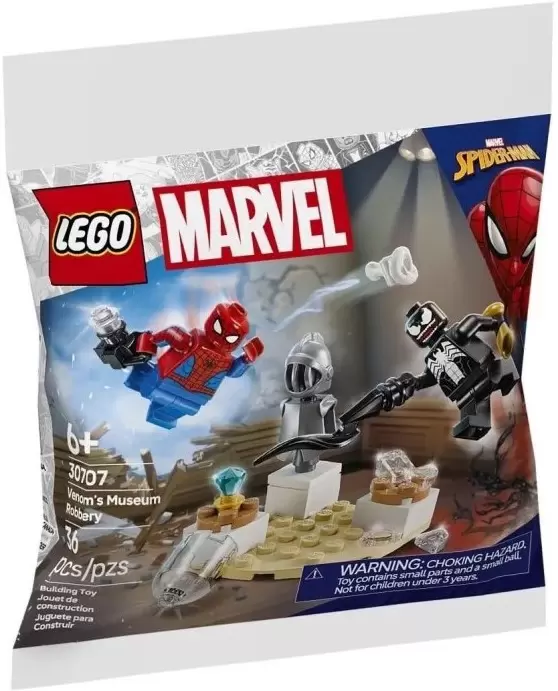 Lego Marvel 30707 Ограбление музея Веномом