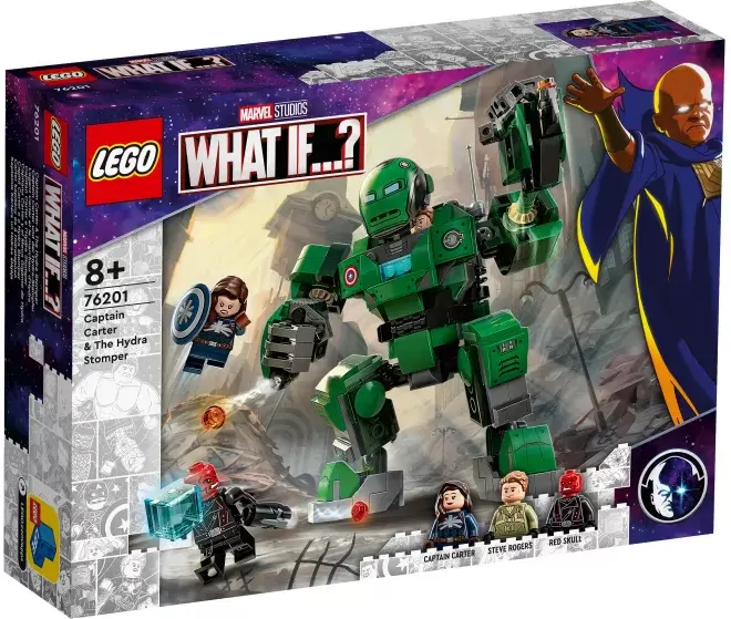 Lego Marvel 76201 Капитан Картер и штурмовик Гидры