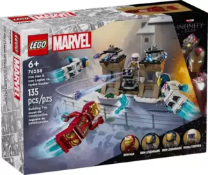 Lego Marvel 76288 Железный человек и Железный легион против солдата Гидры