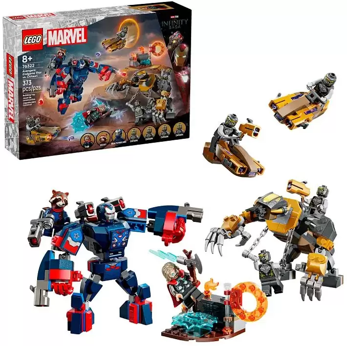 Конструктор Lego Marvel 76322 Мстители: Финал Тор против Читаури фото