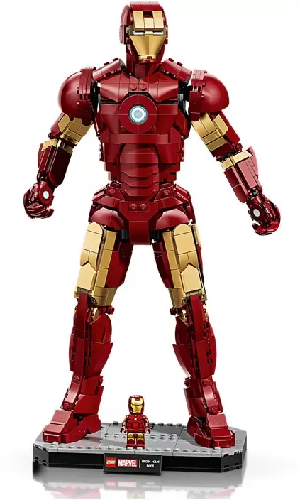 Конструктор Lego Marvel 76344 Коллекционное издание Железного Человека Марк 3 фото