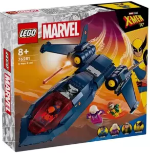 Конструктор LEGO Marvel Super Heroes 76281 Истребитель X-Jet Людей Икс фото
