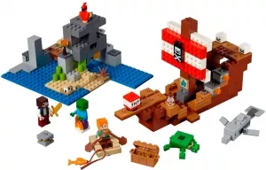 Конструктор Lego Minecraft 21152 Приключения на пиратском корабле фото