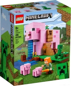 Конструктор Lego Minecraft 21170 Дом-свинья фото