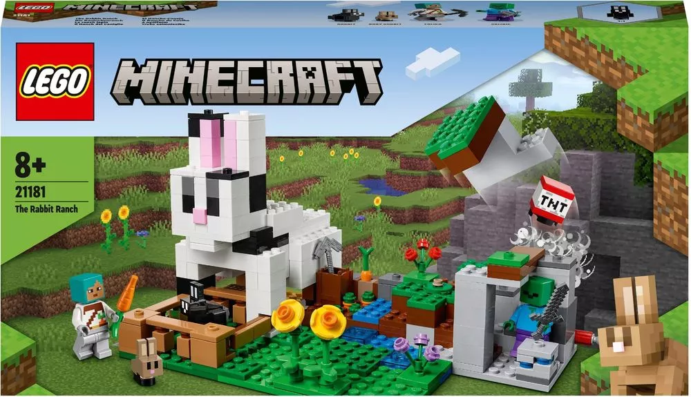 Lego Minecraft 21181 Кроличье ранчо