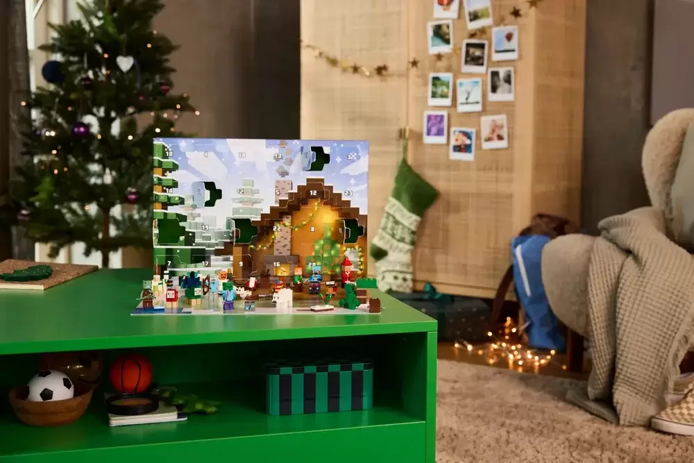 Конструктор Lego Minecraft 21280 Advent Calendar 2025 фото
