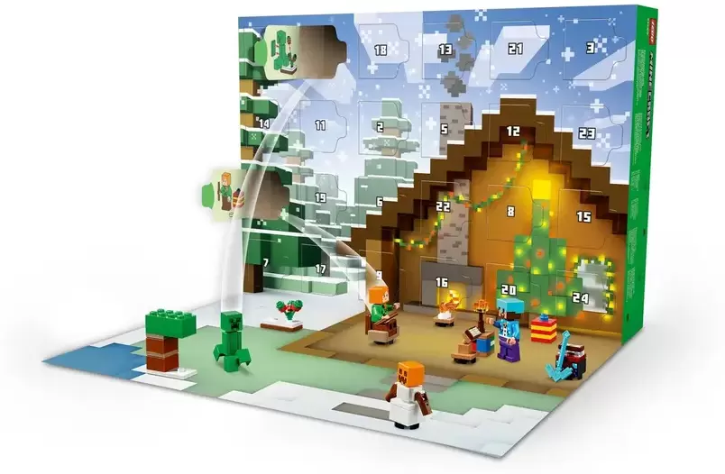 Конструктор Lego Minecraft 21280 Advent Calendar 2025 фото