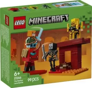 Конструктор Lego Minecraft Битва за лаву Нижнего мира 21266 фото