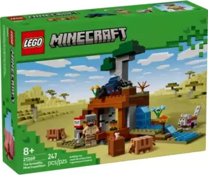 Конструктор Lego Minecraft Экспедиция на рудник Броненосец 21269 фото