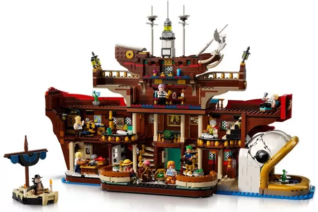 Конструктор Lego Netflix One Piece 75640 Плавающий ресторан Baratie фото