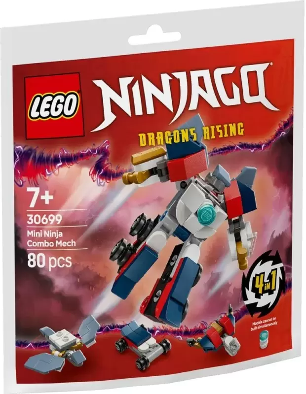 Lego Ninjago 30699 Мини-Ниндзя комбо-робот