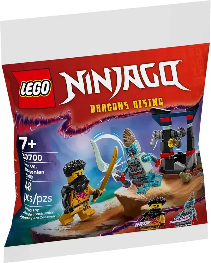 Lego Ninjago 30700 Битва Арина с Драконианцем