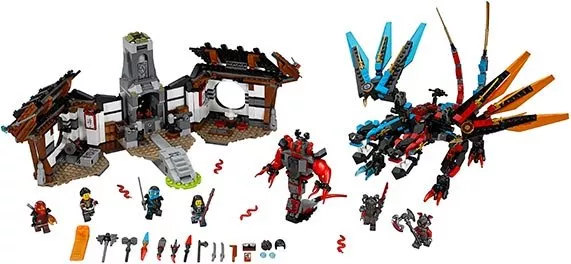 Lego Ninjago 70627 Кузница Дракона