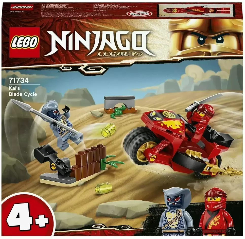 Lego Ninjago 71734 Мотоцикл Кая