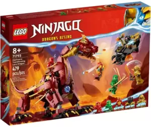 Конструктор LEGO Ninjago 71793 Лавовый дракон-трансформер фото