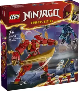Конструктор LEGO Ninjago 71808 Стихийный огненный робот Кая фото