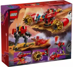 Конструктор Lego Ninjago 71830 Штормовой робот-всадник Кая фото