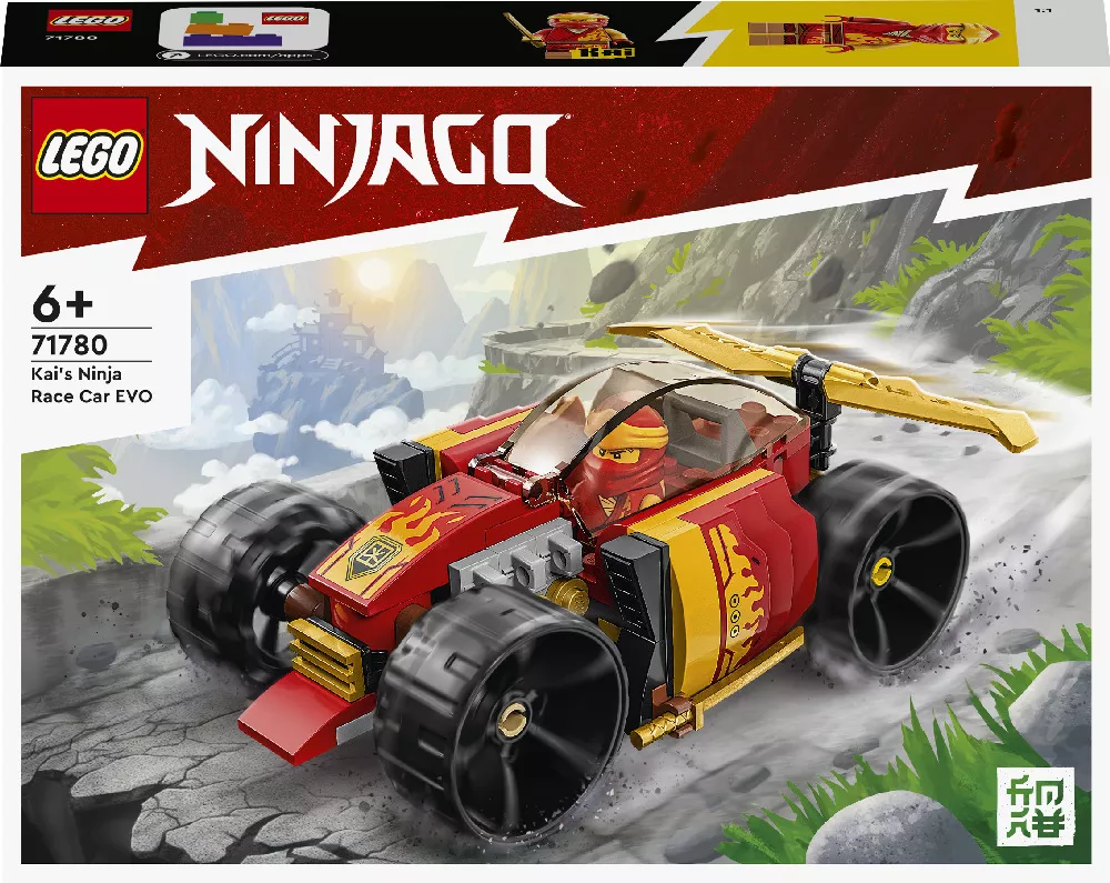 Конструктор Lego Ninjago Гоночная машина ЭВО Кая / 71780 купить недорого в  Минске, цены – Shop.by