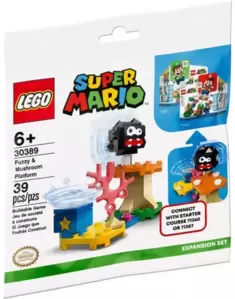 Конструктор Lego Super Mario платформа Fuzzy Mushroom / 30389 фото