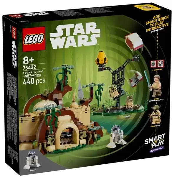 Lego Smart Play 75422 Хижина Йоды и обучение джедаев