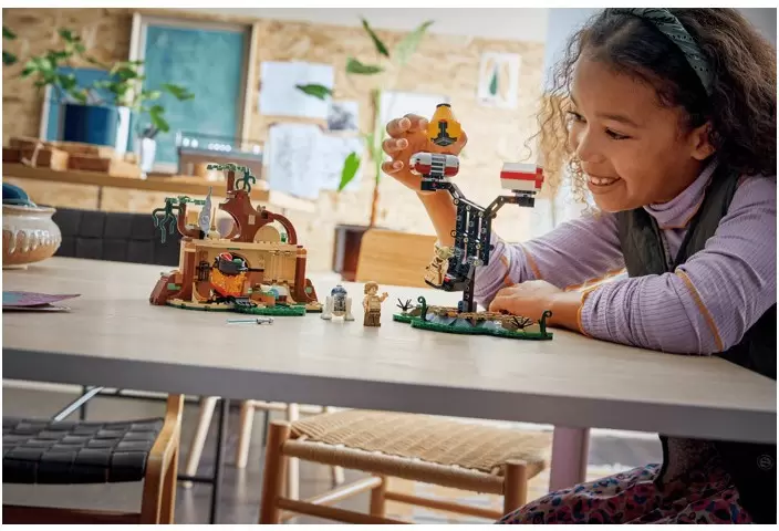 Конструктор Lego Smart Play 75422 Хижина Йоды и обучение джедаев фото