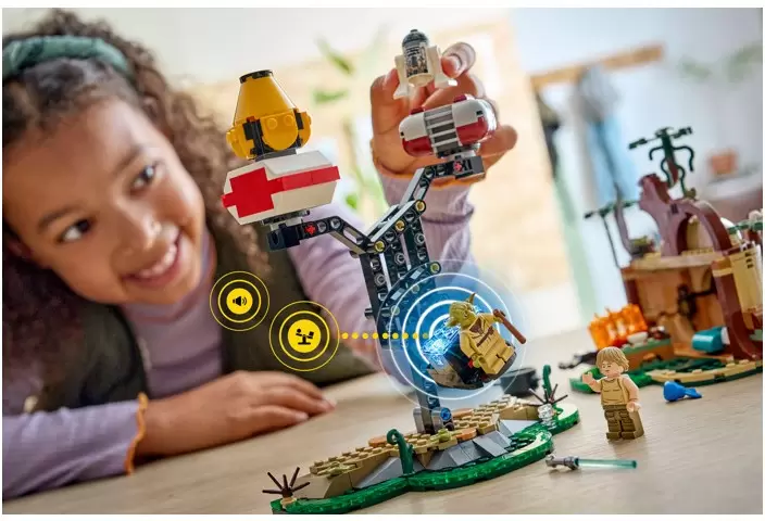 Конструктор Lego Smart Play 75422 Хижина Йоды и обучение джедаев фото