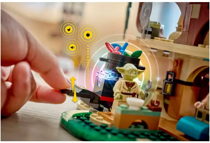 Конструктор Lego Smart Play 75422 Хижина Йоды и обучение джедаев фото