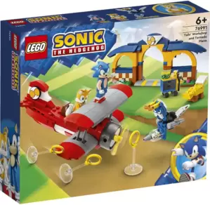 Lego Sonic 76991 Мастерская Тейлза и Самолет Торнадо