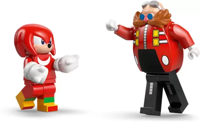 Конструктор Lego Sonic 77005 Наклз против меха-яйцедробилки Докто фото 2
