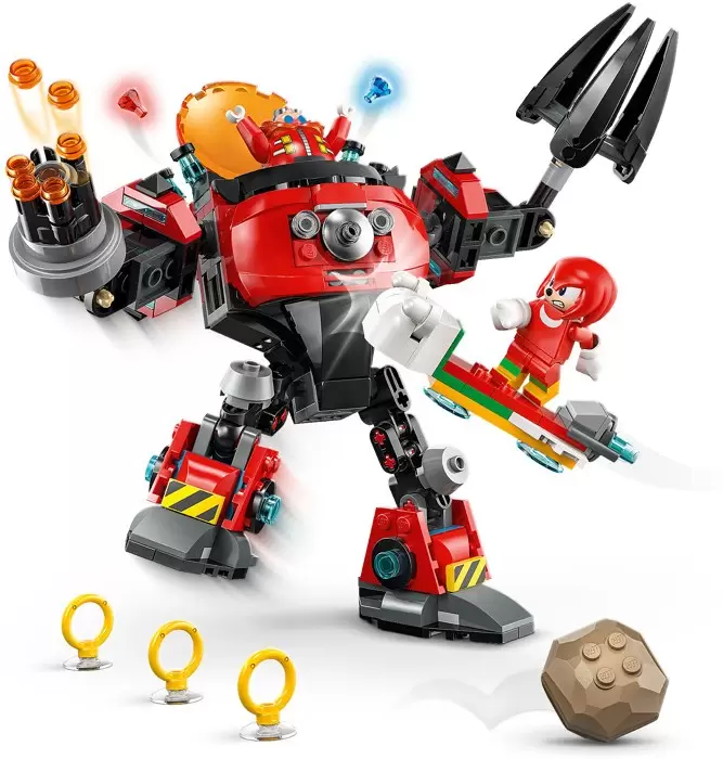 Конструктор Lego Sonic 77005 Наклз против меха-яйцедробилки Докто фото 3