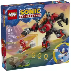 Конструктор Lego Sonic 77005 Наклз против меха-яйцедробилки Докто фото