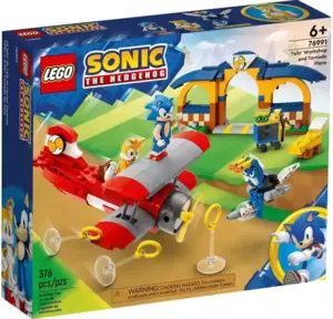 Конструктор Lego Sonic Мастерская Тейлза и Самолет Торнадо 76991 фото