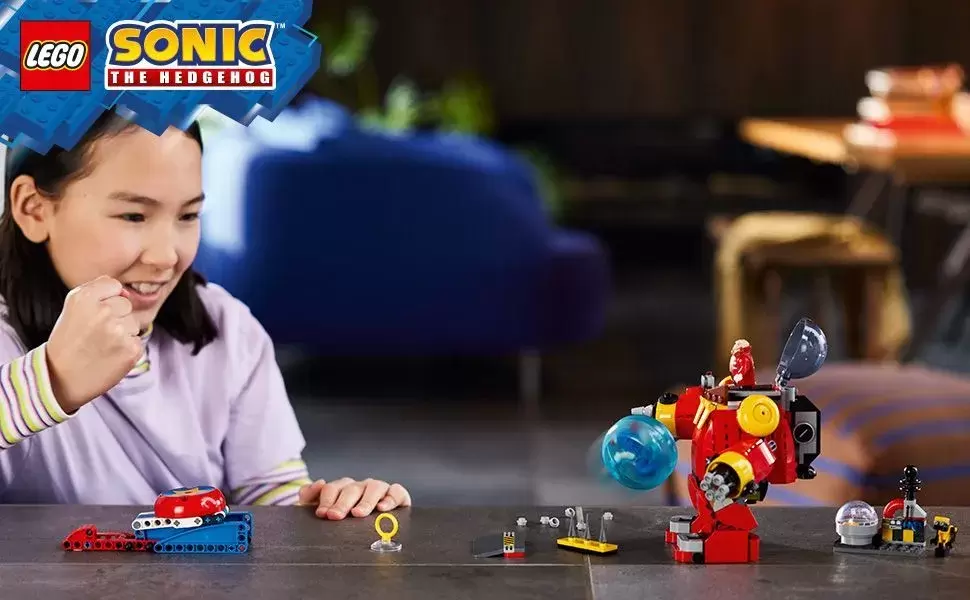 Конструктор Lego Sonic the Hedgehog 76993 Соник против робота-яйца смерти доктора Эггмана фото 2