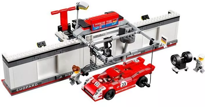 Конструктор Lego Speed Champions 75876 Porsche 919 Hybrid and 917K Pit Lane фото 2