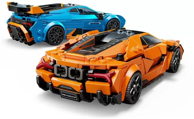 Конструктор Lego Speed Champions 77238 Lamborghini Revuelto & Huracan STO фото