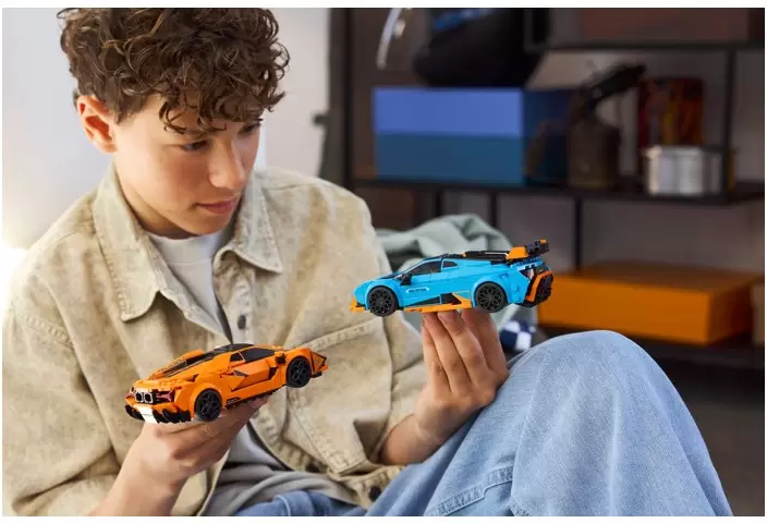 Конструктор Lego Speed Champions 77238 Lamborghini Revuelto & Huracan STO фото