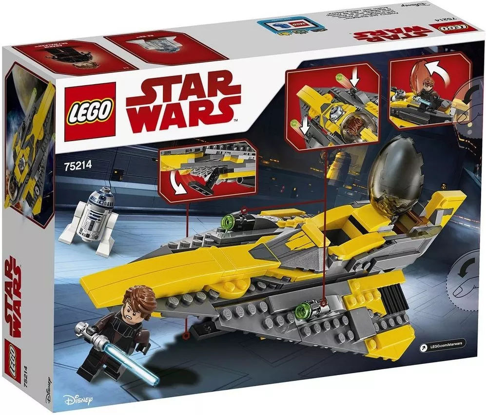 Lego Star Wars 75214 Звёздный истребитель Энакина